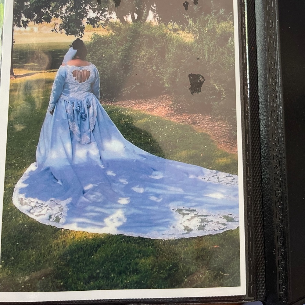 My wedding dress it was custom